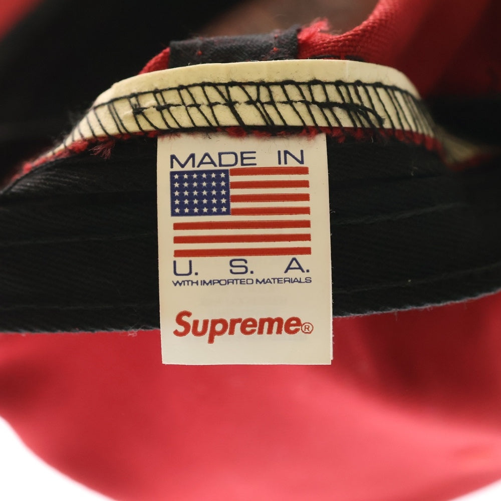 SUPREME(シュプリーム) 22AW CLASSIC TEAM 5-PANEL クラシック パネルキャップ レッド