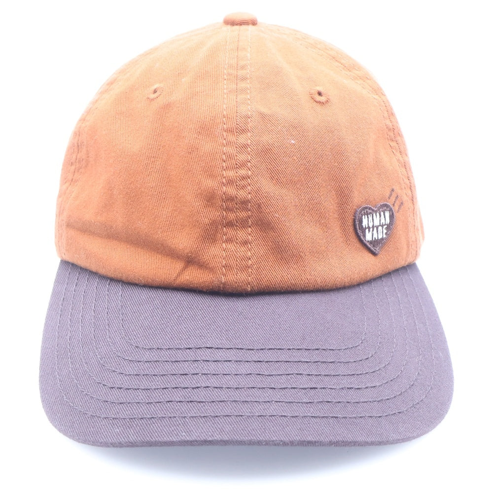 HUMAN MADE(ヒューマンメイド) 6PANEL TWILL CAP HM30GD069 ワンポイントロゴ キャップ 帽子 ブラウン