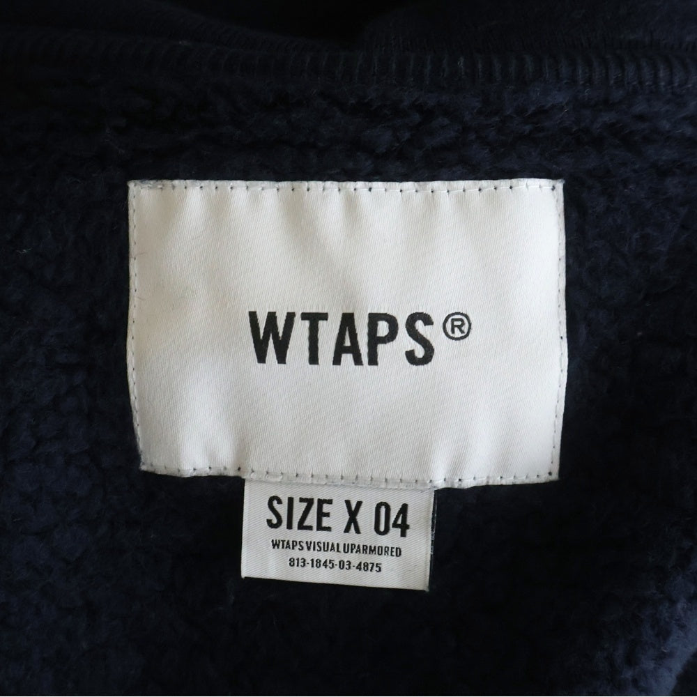 WTAPS(ダブルタップス) 21AW ACADEMY HOODED COTTON 212ATDT-CSM29 パーカー フーディ ネイビー