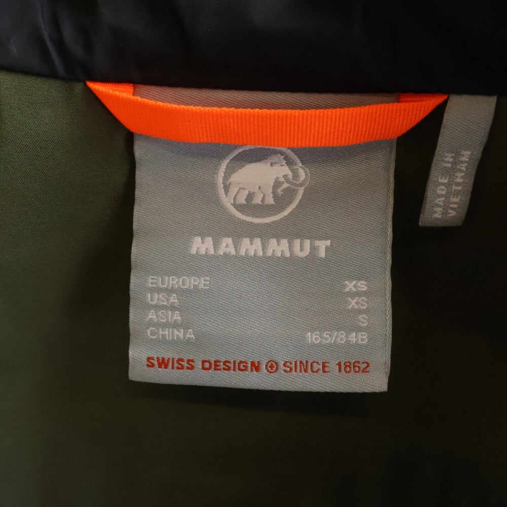 MAMMUT(マムート) AYAKO PRO HS HOODED 1010-27550 アヤコプロ フーデッド ジップアップジャケット カーキ