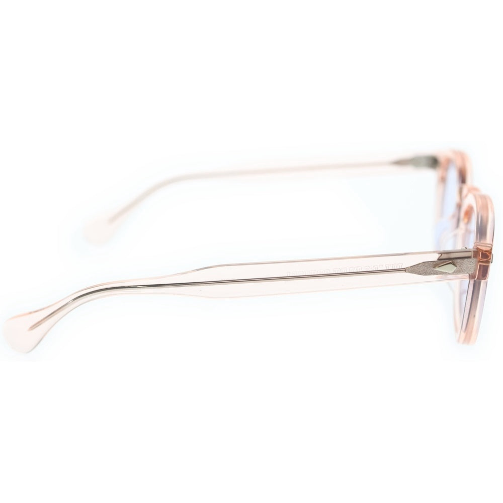 JULIUS TART OPTICAL(ジュリアス タートオプティカル) AR SUN クリアフレーム ウェリントンサングラス アイウェア ピンク レディース
