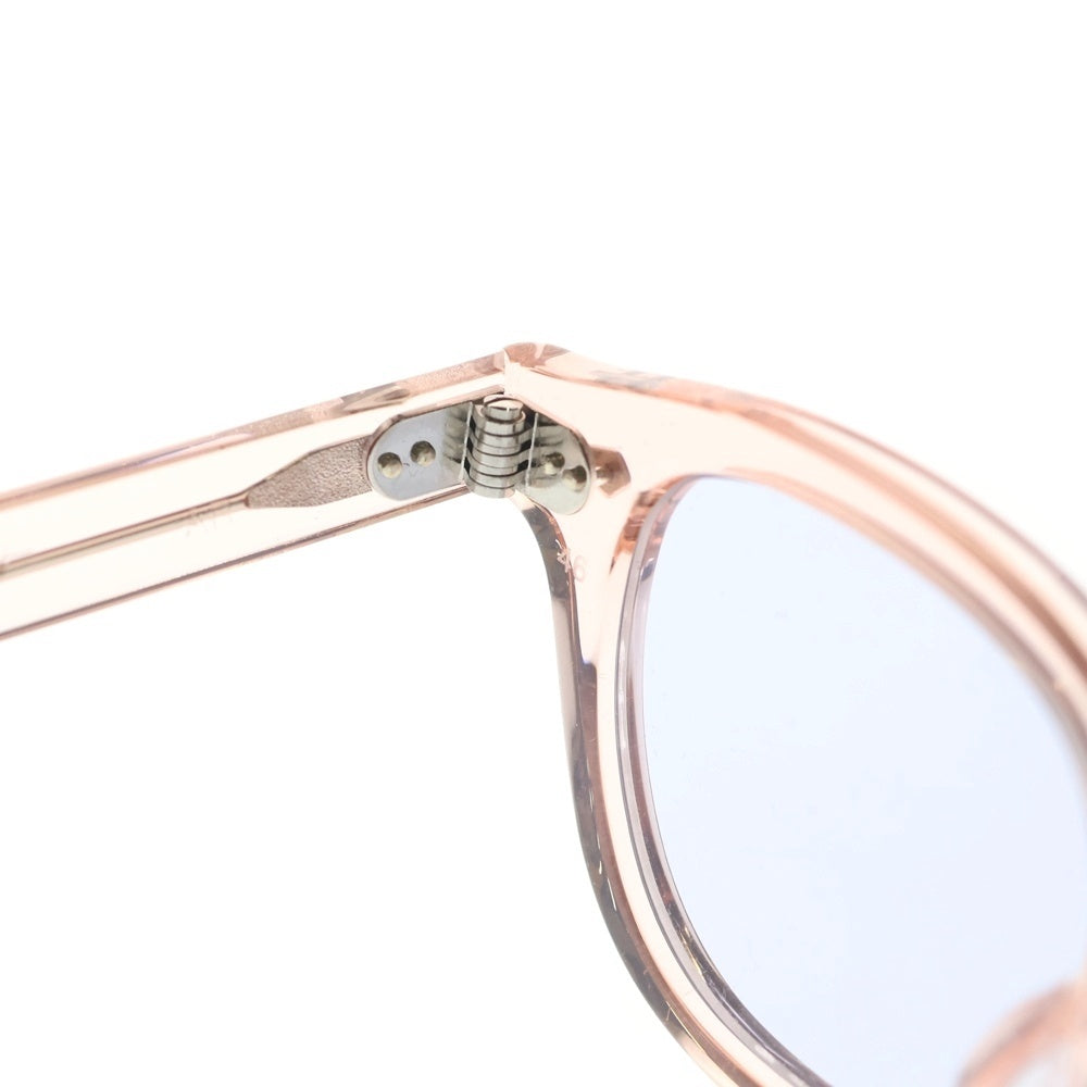 JULIUS TART OPTICAL(ジュリアス タートオプティカル) AR SUN クリアフレーム ウェリントンサングラス アイウェア ピンク レディース