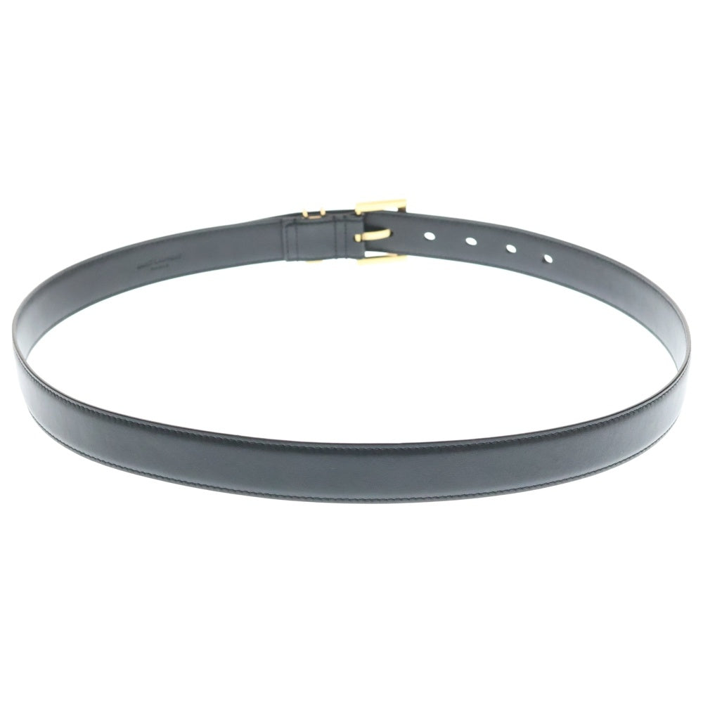 SAINT LAURENT PARIS(サンローランパリ) YSL BELT YSL 554773 モノグラム ベルト ブラック レディース