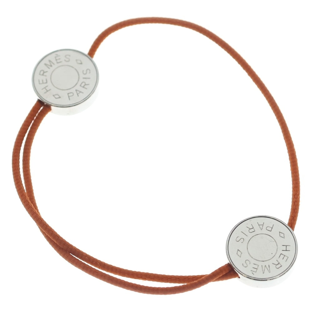 HERMES(エルメス) セリエ コードブレスレット オレンジ レディース