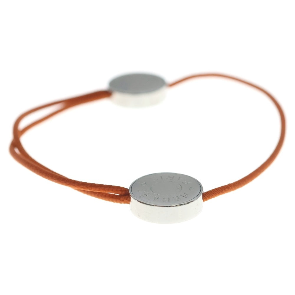 HERMES(エルメス) セリエ コードブレスレット オレンジ レディース