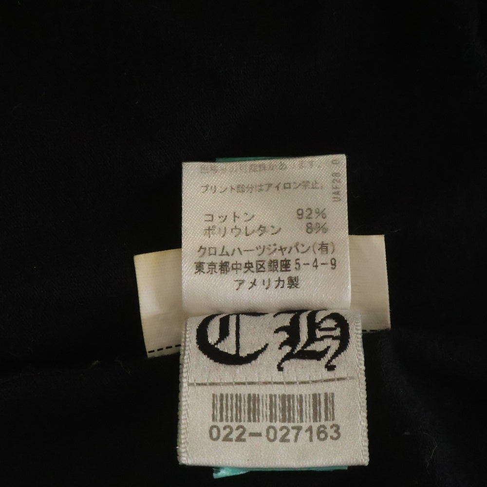 CHROME HEARTS(クロムハーツ) CH LEGGINGS ホースシュープリント レギンスパンツ ブラック
