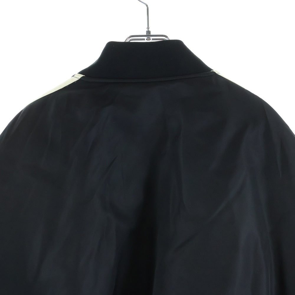 BALENCIAGA(バレンシアガ) 23SS ×adidas MA-1 アディダス サイドライン ボンバージャケット ブラック 725335 TNO27