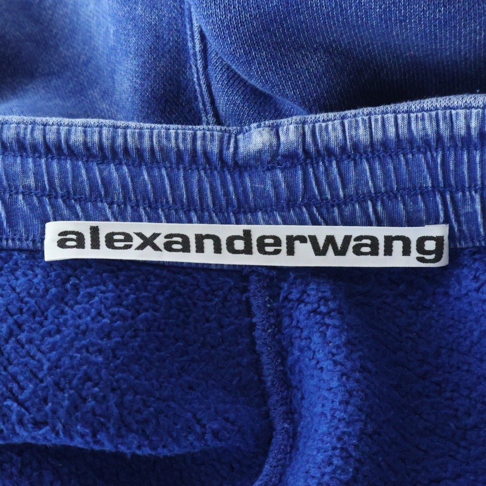 ALEXANDER WANG(アレキサンダーワン) Sweatpants フェード加工 スウェットパンツ ブルー