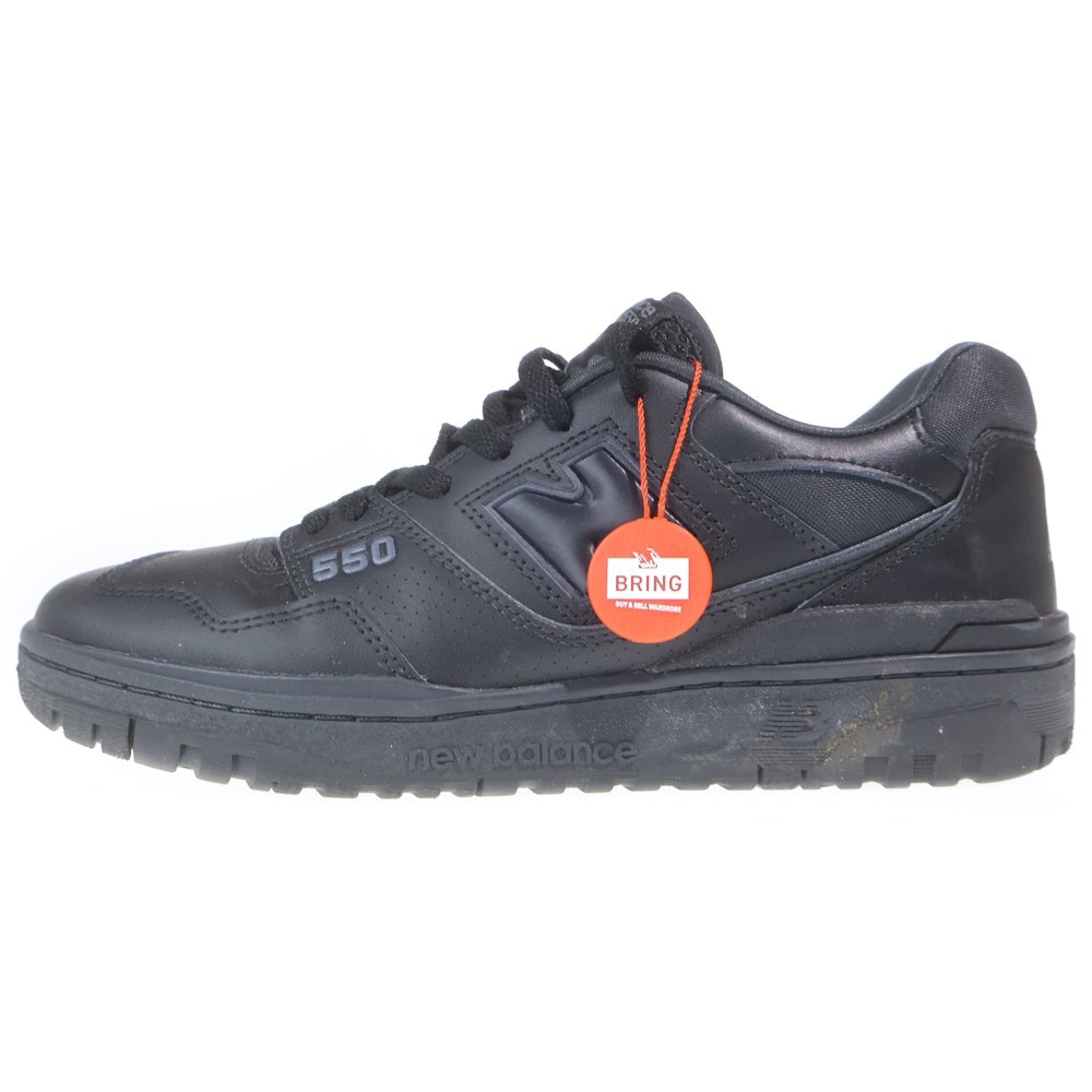 New Balance(ニューバランス) 550 トリプルブラック ローカットスニーカー ブラック US9.5/27.5cm BB550BBB