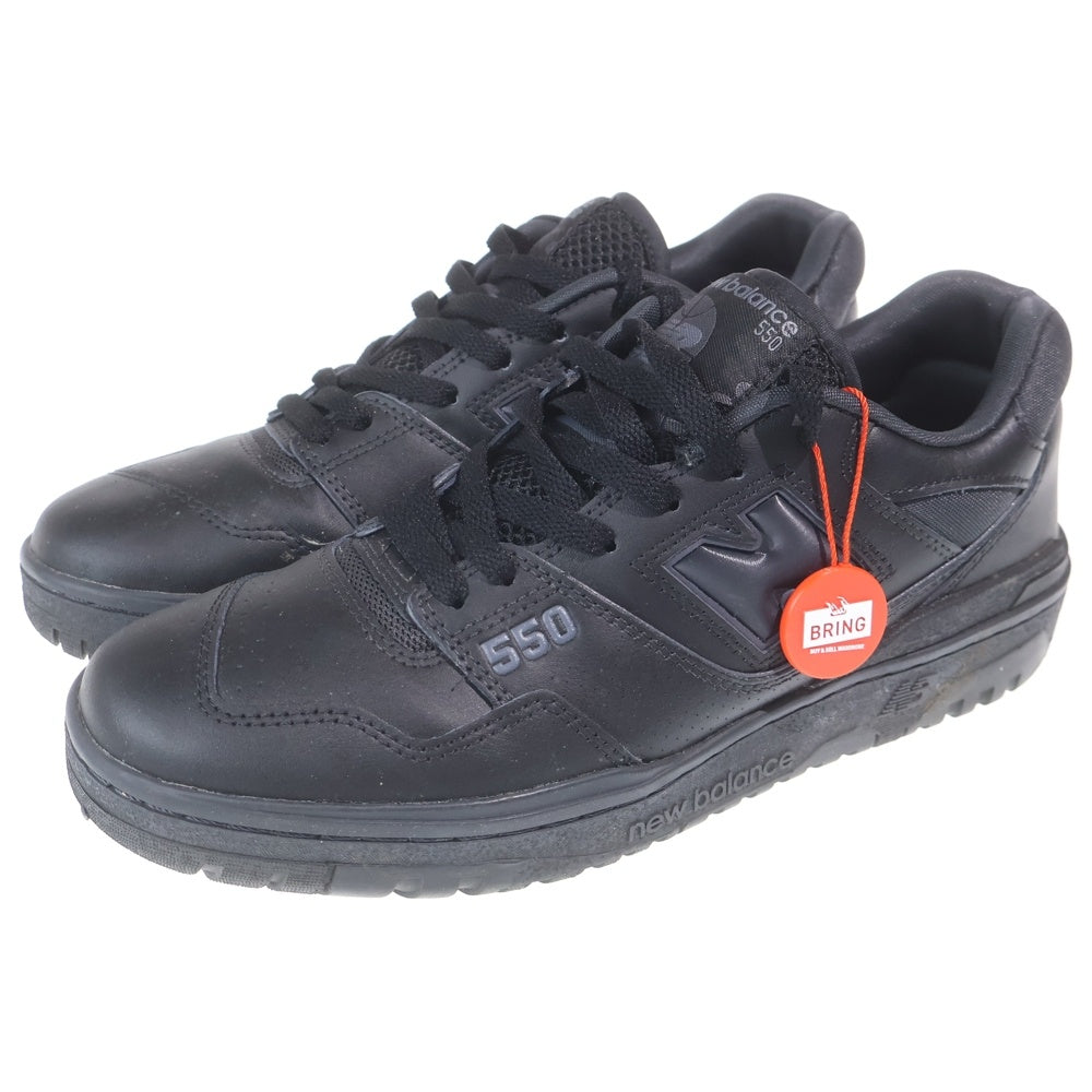 New Balance(ニューバランス) 550 トリプルブラック ローカットスニーカー ブラック US9.5/27.5cm BB550BBB