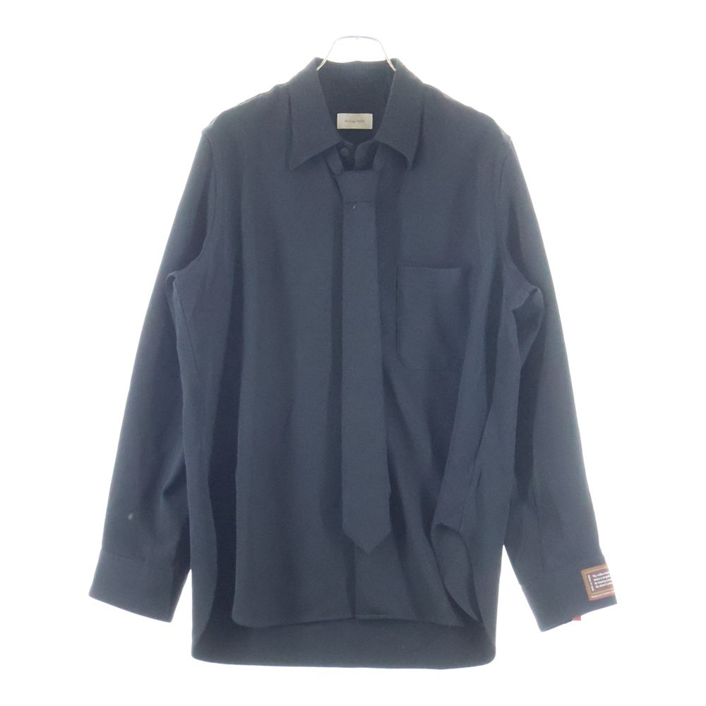 BED J.W. FORD(ベッドフォード) 25AW ALTERNATIVE ELEGANCE ネクタイ 長袖シャツ ブラック