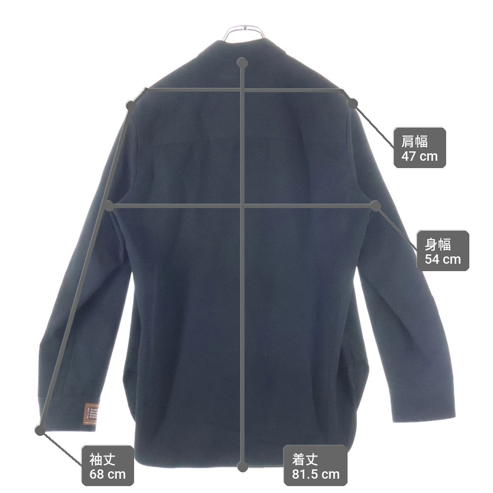 BED J.W. FORD(ベッドフォード) 25AW ALTERNATIVE ELEGANCE ネクタイ 長袖シャツ ブラック