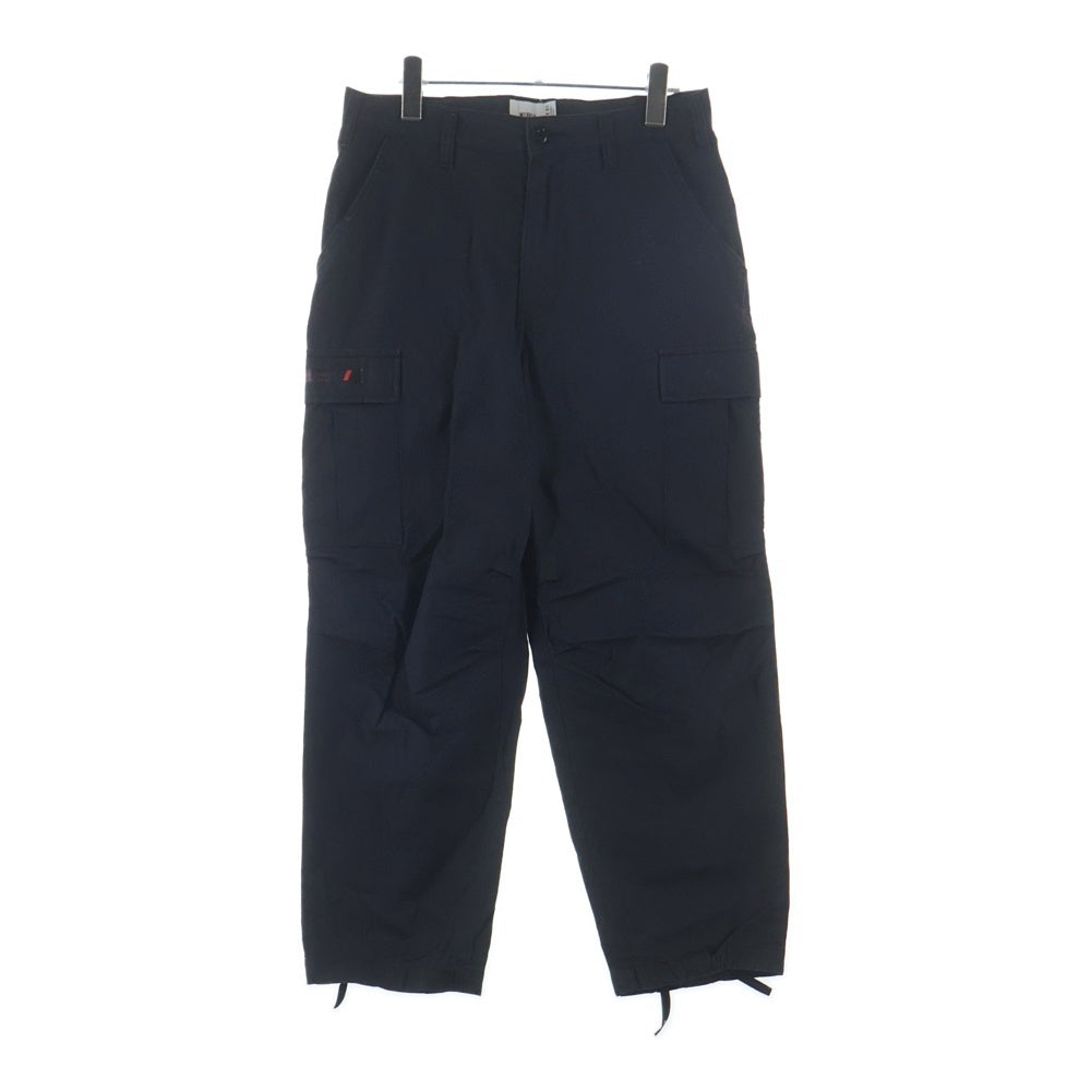 WTAPS(ダブルタップス) 24AW TROUSERS RIPSTOP ミリタリー リップストップトラウザーズ カーゴパンツ ブラック 242WVDT-PTM01