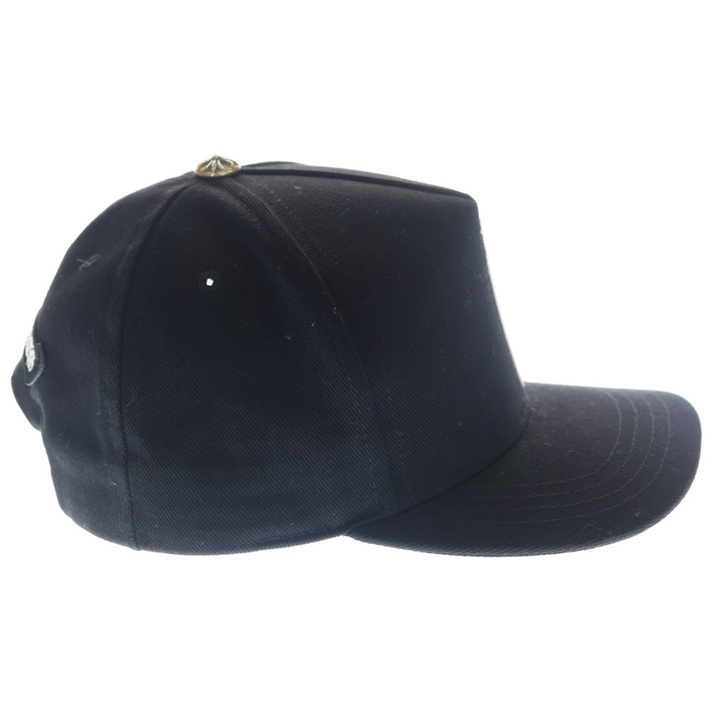 CHROME HEARTS(クロムハーツ) RS3 TRUCKER CAP ロゴ刺繍 クロスボール トラッカーキャップ 帽子 ブラック
