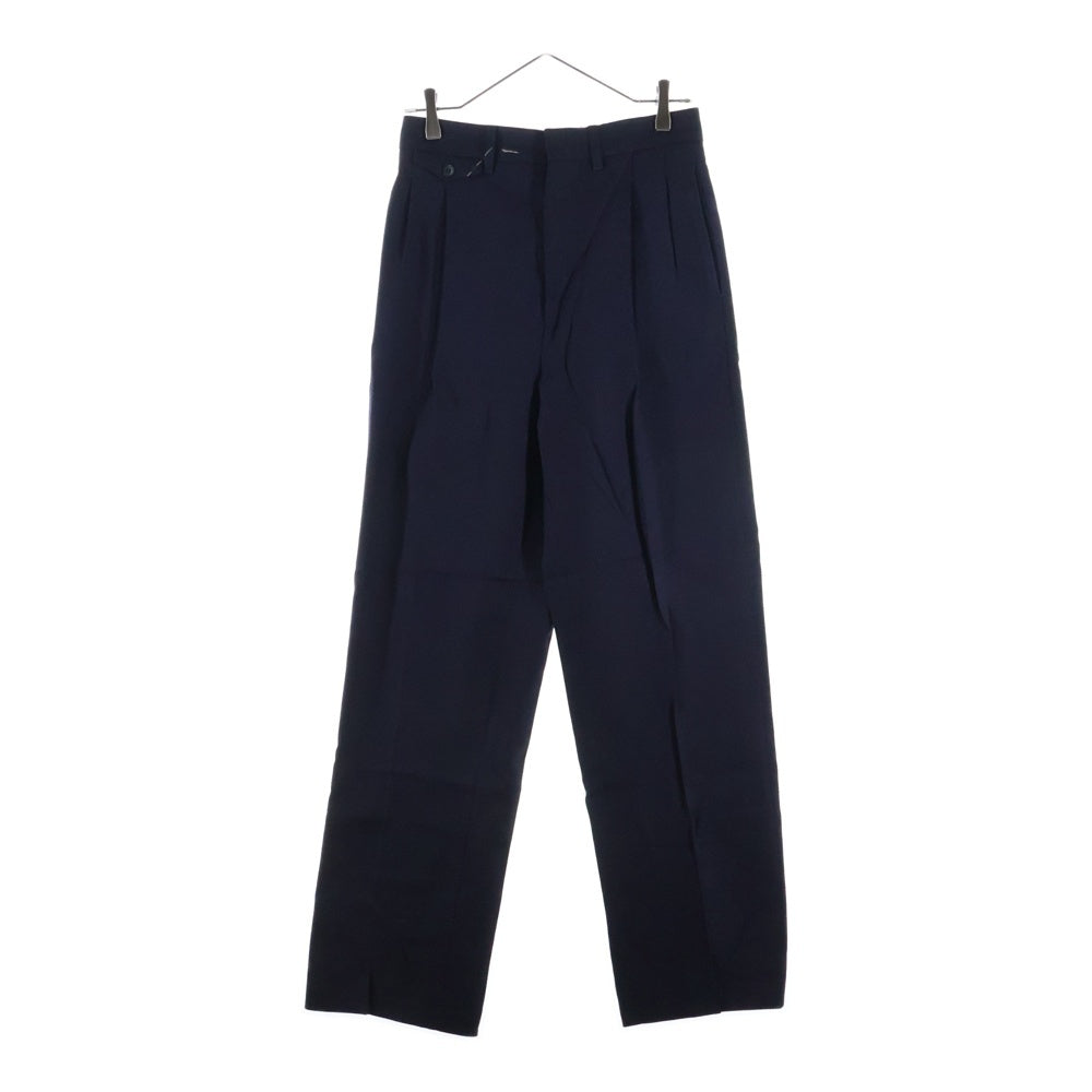 LEMAIRE(ルメール) Wool Slacks センタープレス ウールスラックス ネイビー
