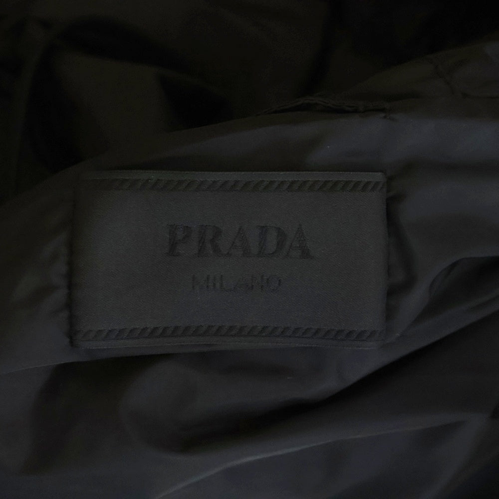 PRADA(プラダ) Re-Nylon Jacket リナイロン トライアングルロゴ ナイロンジャケット パーカー フーディー ブラック SGC220 S231 1WQ9