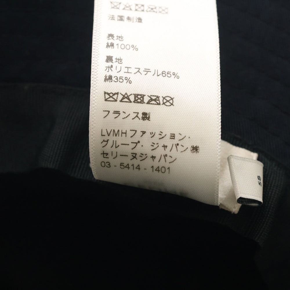 CELINE(セリーヌ) Bucket Hat ロゴプリント バケットハット 帽子 ブラック 2AU5B968P