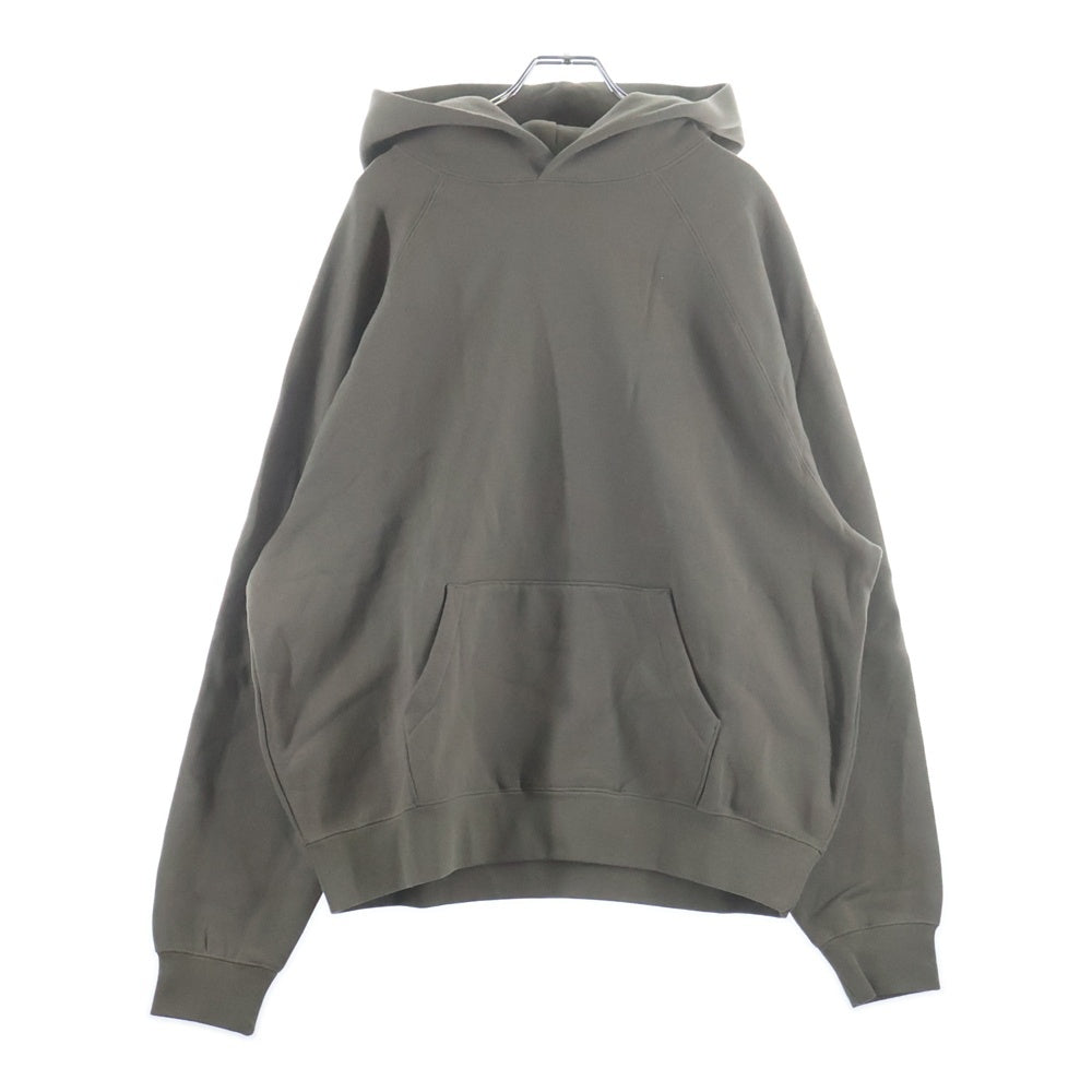 FEAR OF GOD ESSENTIALS(フィアオブゴッド エッセンシャルズ) HOODIE バックラバーロゴ プルオーバースウェットパーカー フーディー グレー