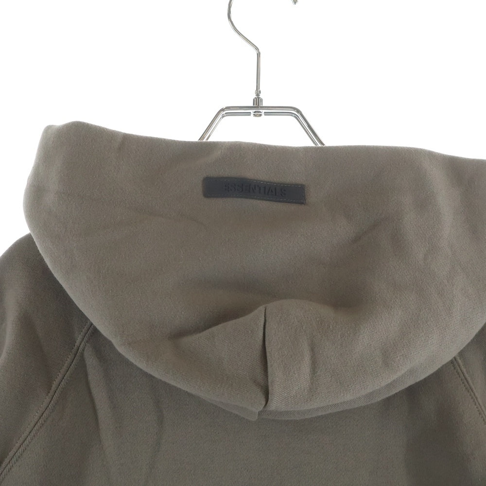 FEAR OF GOD ESSENTIALS(フィアオブゴッド エッセンシャルズ) HOODIE バックラバーロゴ プルオーバースウェットパーカー フーディー グレー