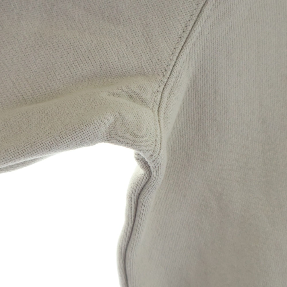 FEAR OF GOD ESSENTIALS(フィアオブゴッド エッセンシャルズ) HOODIE 1977 フェルトロゴ プルオーバースウェットパーカー フーディー ベージュ