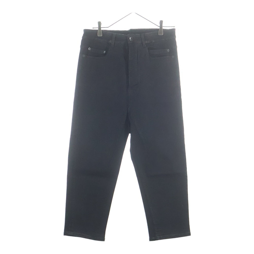 DRKSHDW(ダークシャドウ) 17AW Astire Cropped Cut コーティングデニムパンツ ブラック DU17F2357-SBKM