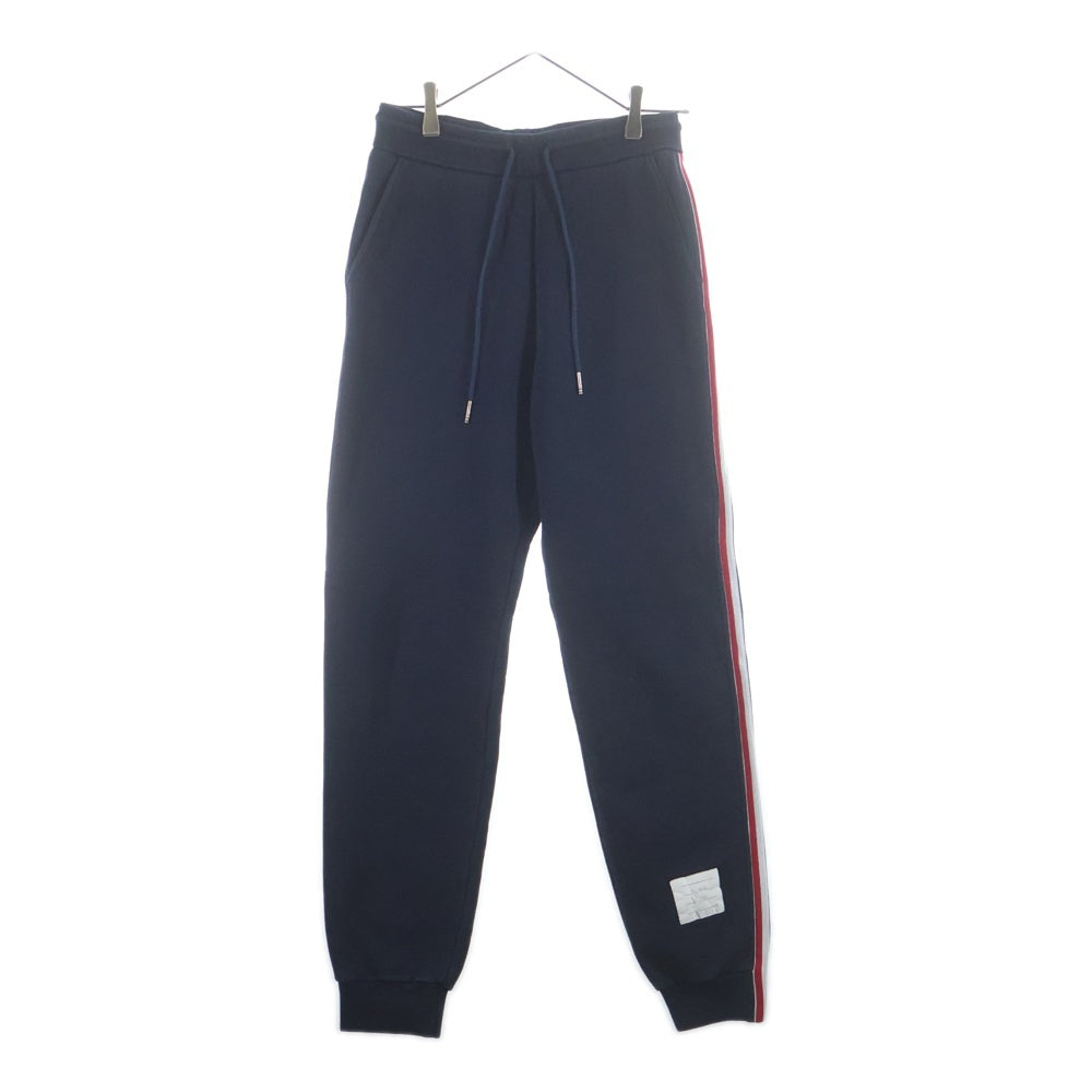 THOM BROWNE(トムブラウン) Sweatpants サイドライン スウェットパンツ ネイビー MJQ066A