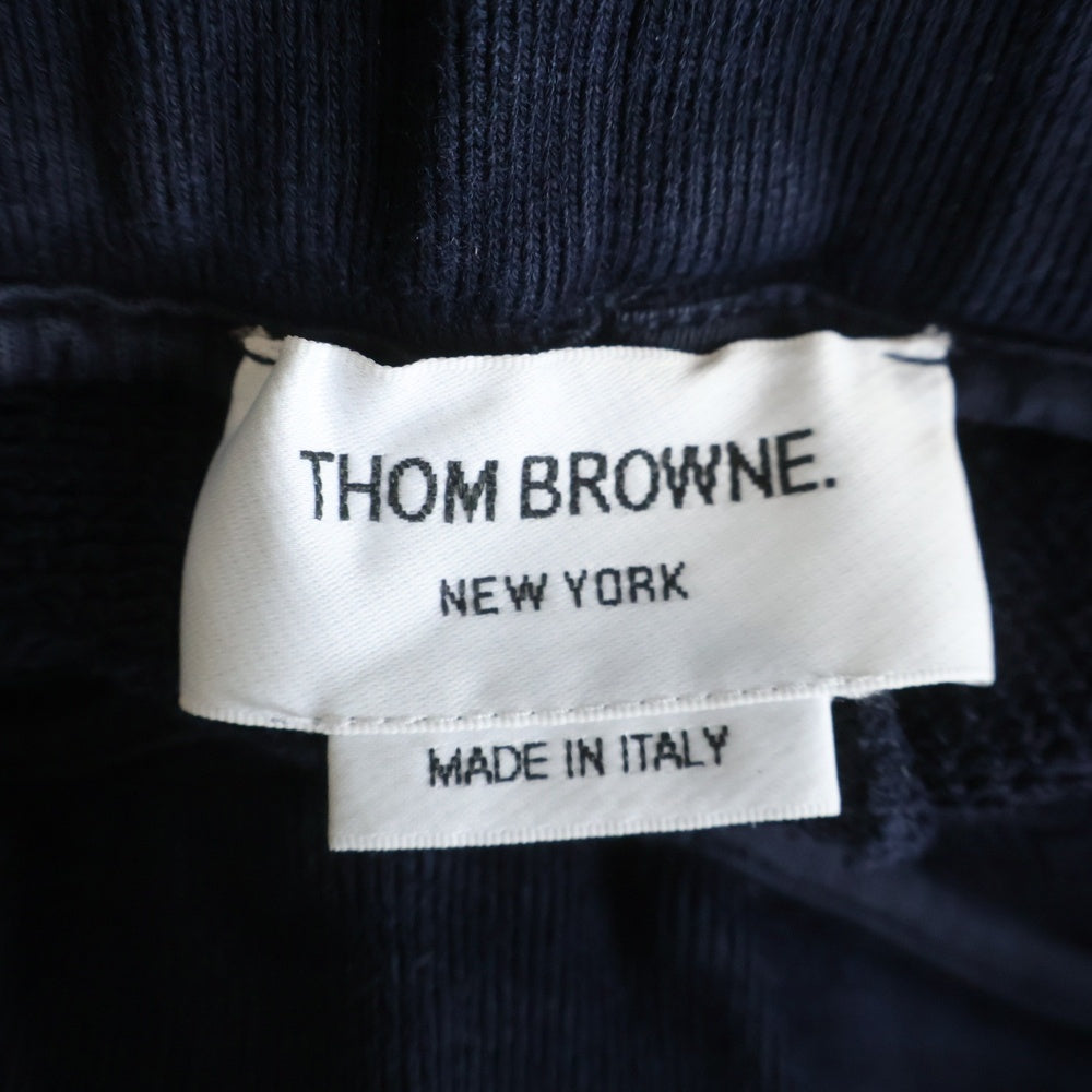 THOM BROWNE(トムブラウン) Sweatpants サイドライン スウェットパンツ ネイビー MJQ066A