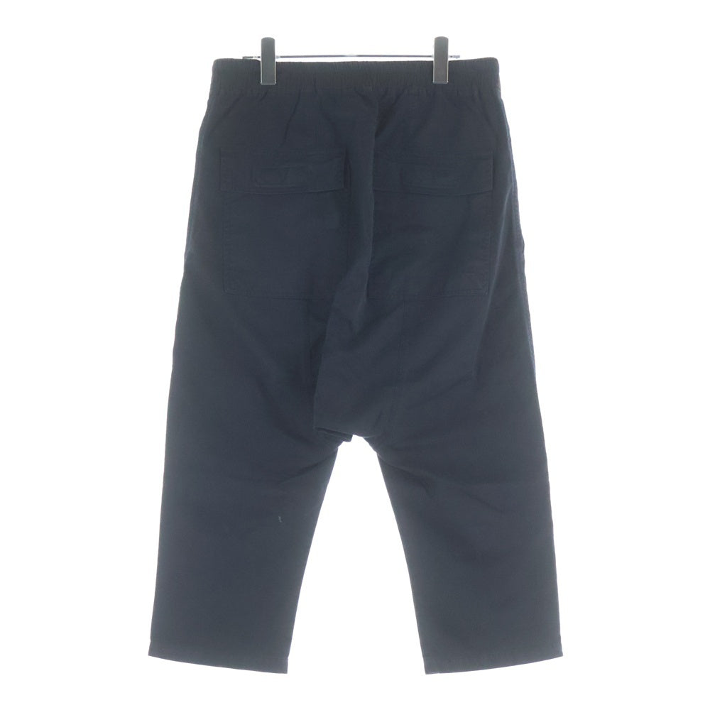DRKSHDW(ダークシャドウ) 17SS Pantaloni Drawstring Cropped Pants サルエル クロップドパンツ ブラック DU17S5373-KC