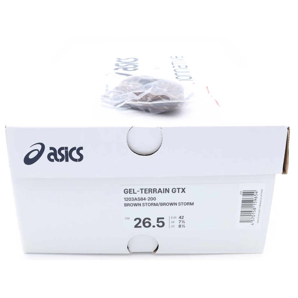 ASICS(アシックス) nonnative GEL-TERRAIN GTX ノンネイティブ ゲルテレイン ゴアテックス スウェードローカットスニーカー ブラウン US8.5/26.5cm 1203A584-200