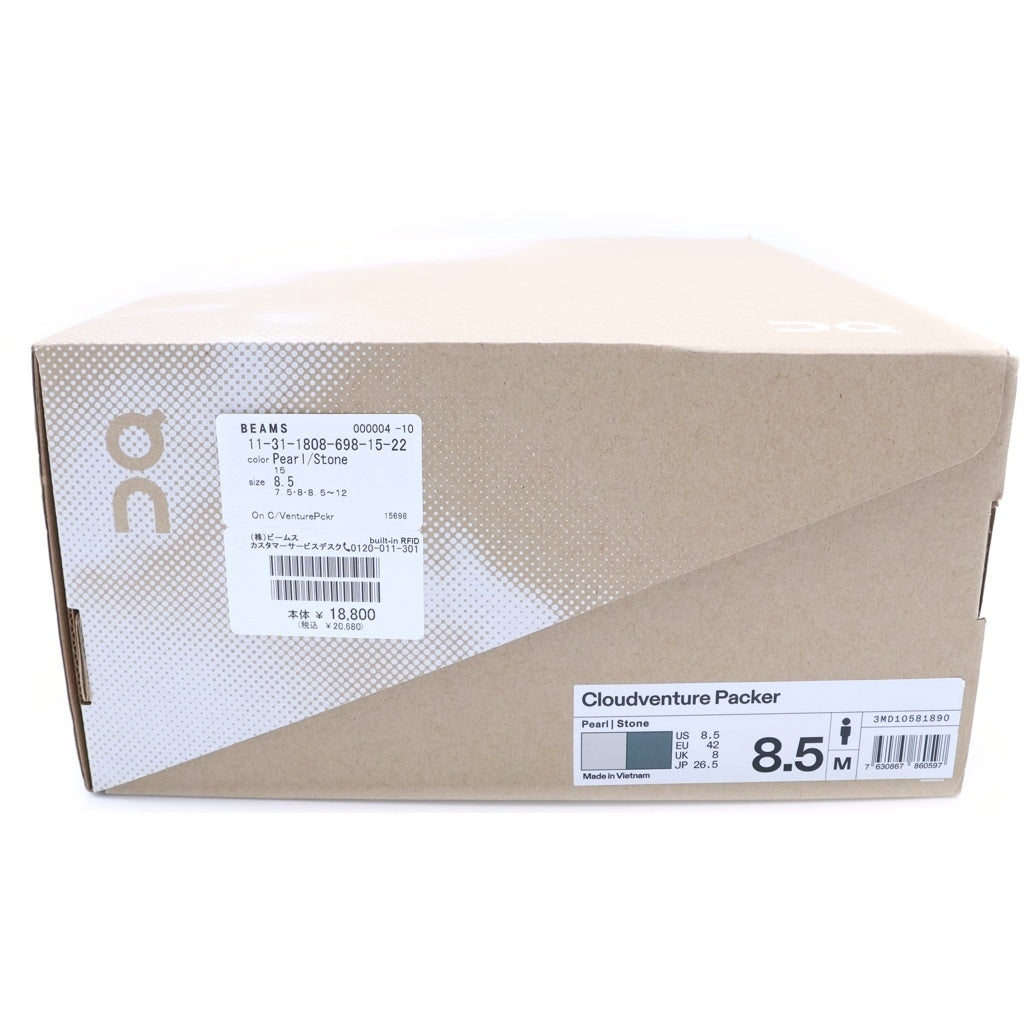 On(オン) Packer Cloudventure Waterproof パッカー ローカットスニーカー マルチ US8.5/26.5cm 3MD10581890