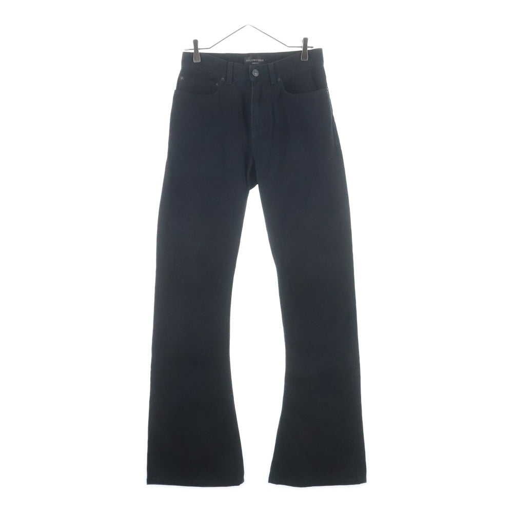 BALENCIAGA バレンシアガ 23SS Bootcut Pants ブーツカット デニムパンツ ブラック 751089 TNW11 BALENCIAGA(バレンシアガ) 23SS Bootcut Pants ブーツカット デニム
