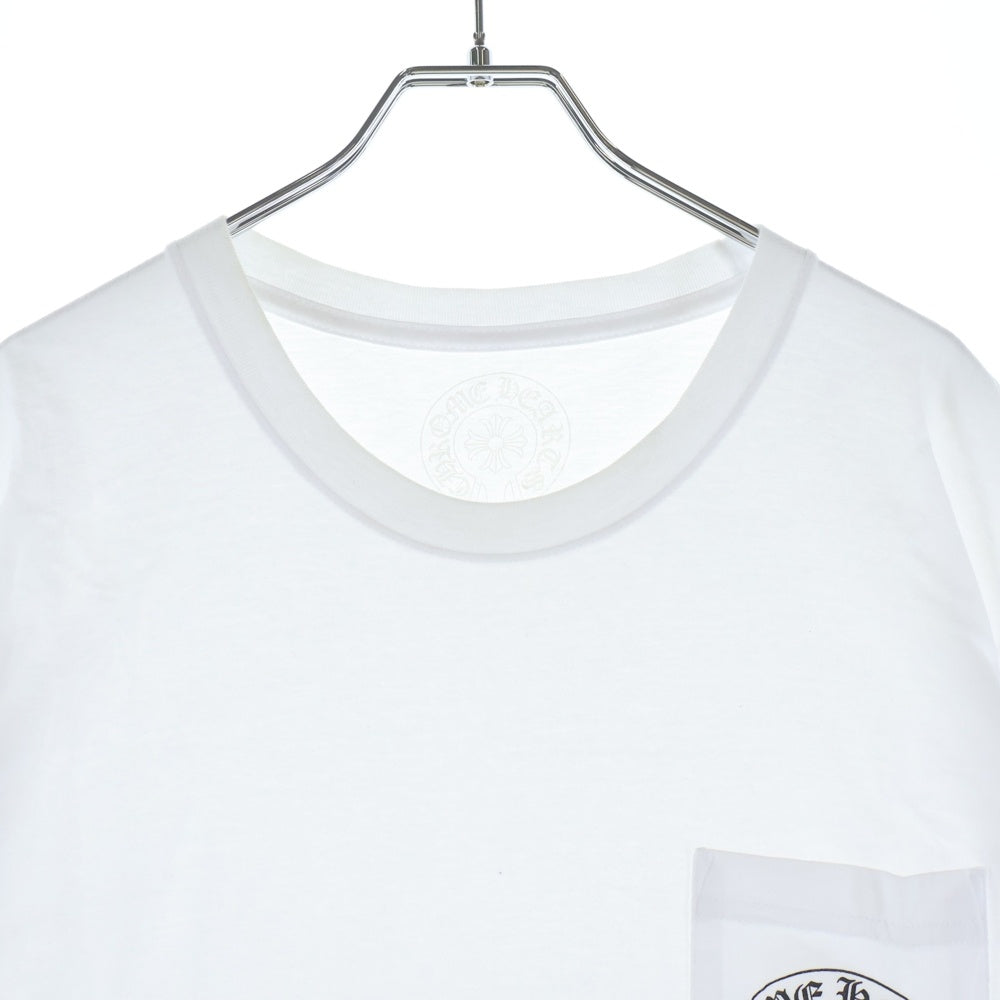 CHROME HEARTS(クロムハーツ) CH T-SHIRT LTD MALIBU マリブ限定 バックホースシュープリント 半袖Tシャツ ホワイト