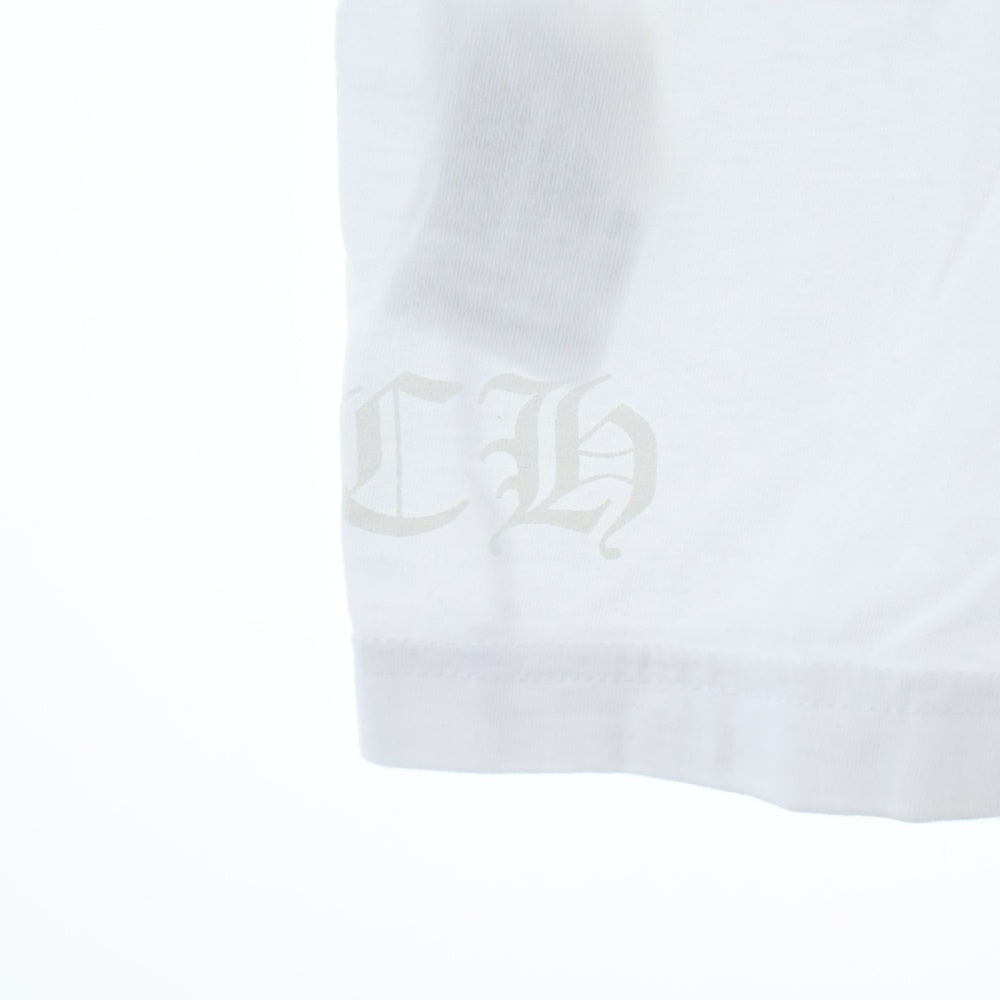 CHROME HEARTS(クロムハーツ) CH T-SHIRT LTD MALIBU マリブ限定 バックホースシュープリント 半袖Tシャツ ホワイト