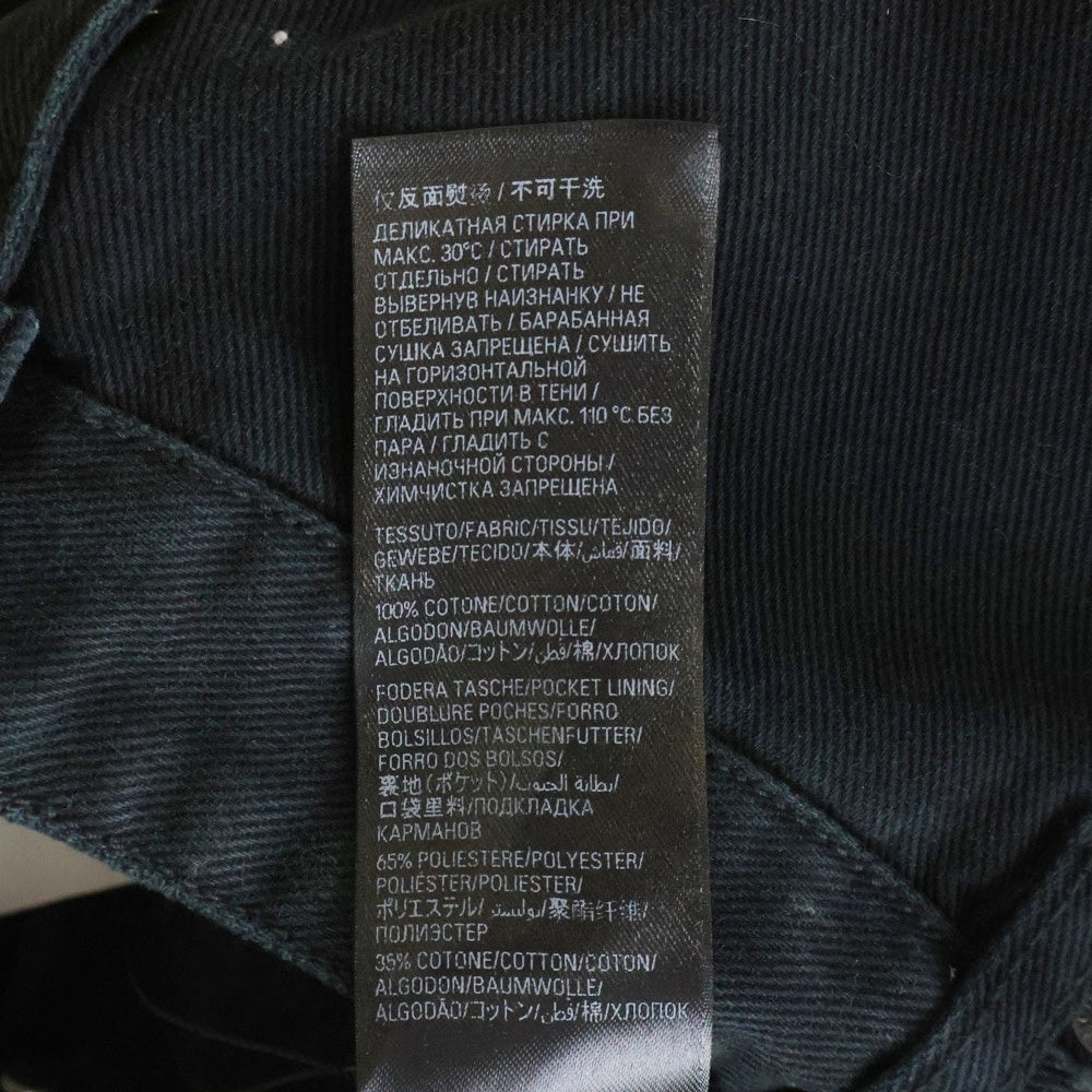 BALENCIAGA(バレンシアガ) 23AW ソフトレフトハンド ワイドカーゴデニムパンツ ブラック 767971 TNW1