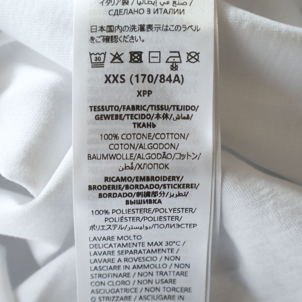 GUCCI(グッチ) Higuchi Yuko T-Shirt 日本限定 ヒグチユウコ ロゴ刺繍半袖Tシャツ ホワイト 855021 XJHTN