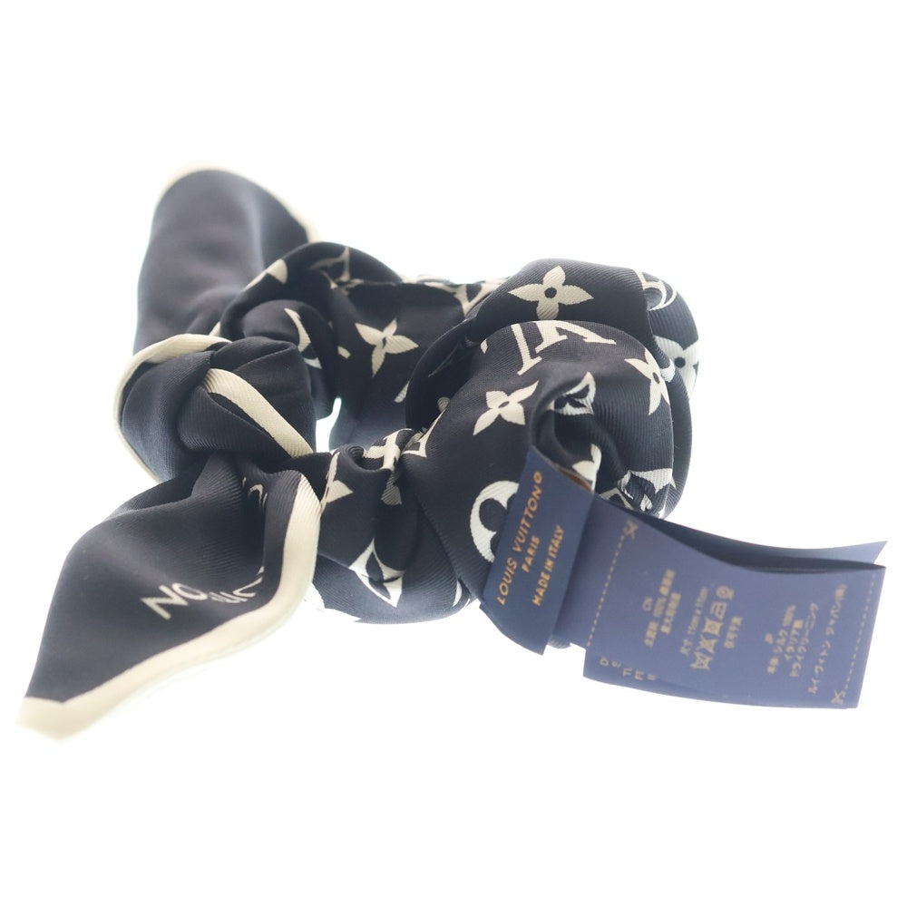LOUIS VUITTON(ルイヴィトン) モノグラム シルエット シルクシュシュ ブラック レディース M97250