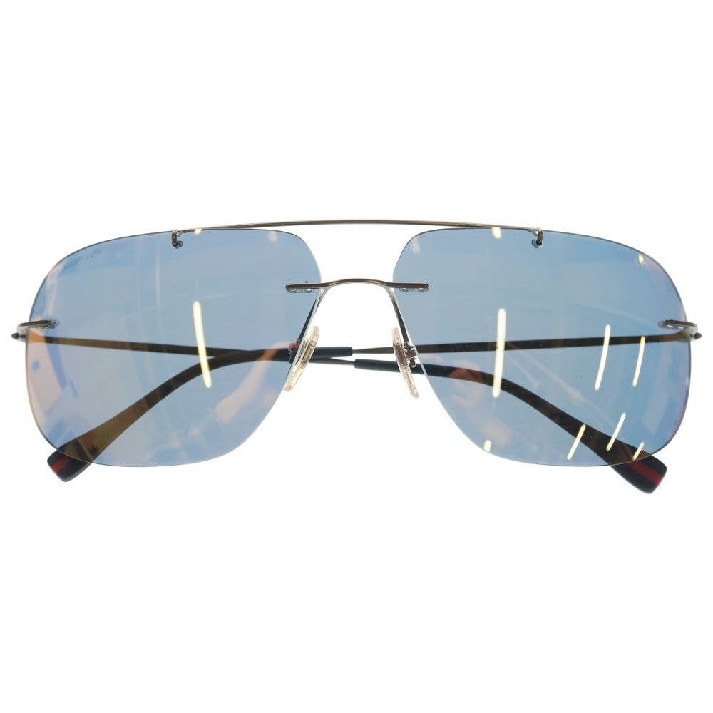PRADA(プラダ) ティアドロップ アビエイターサングラス 眼鏡 アイウェア シルバー ROU-2D2