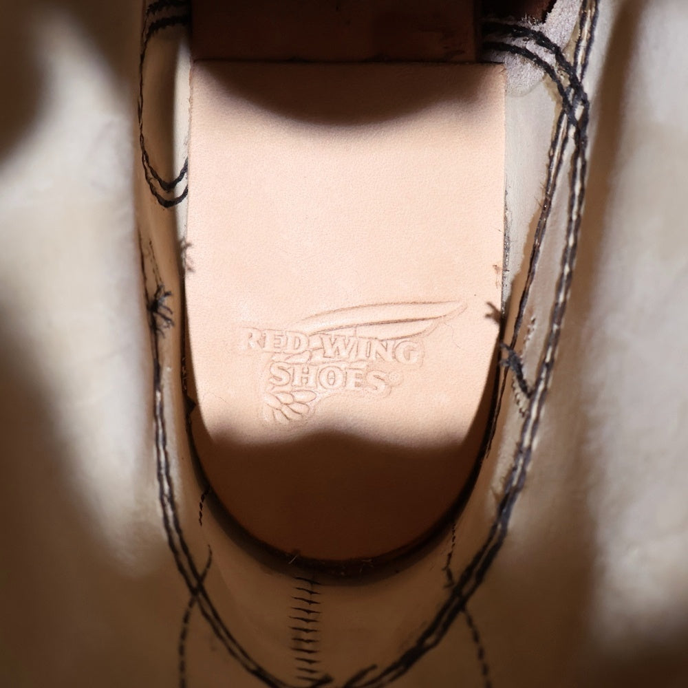 RED WING(レッド ウイング) 8268 ENGINEER BOOTS スウェード エンジニアブーツ ハイカットシューズ ベージュ