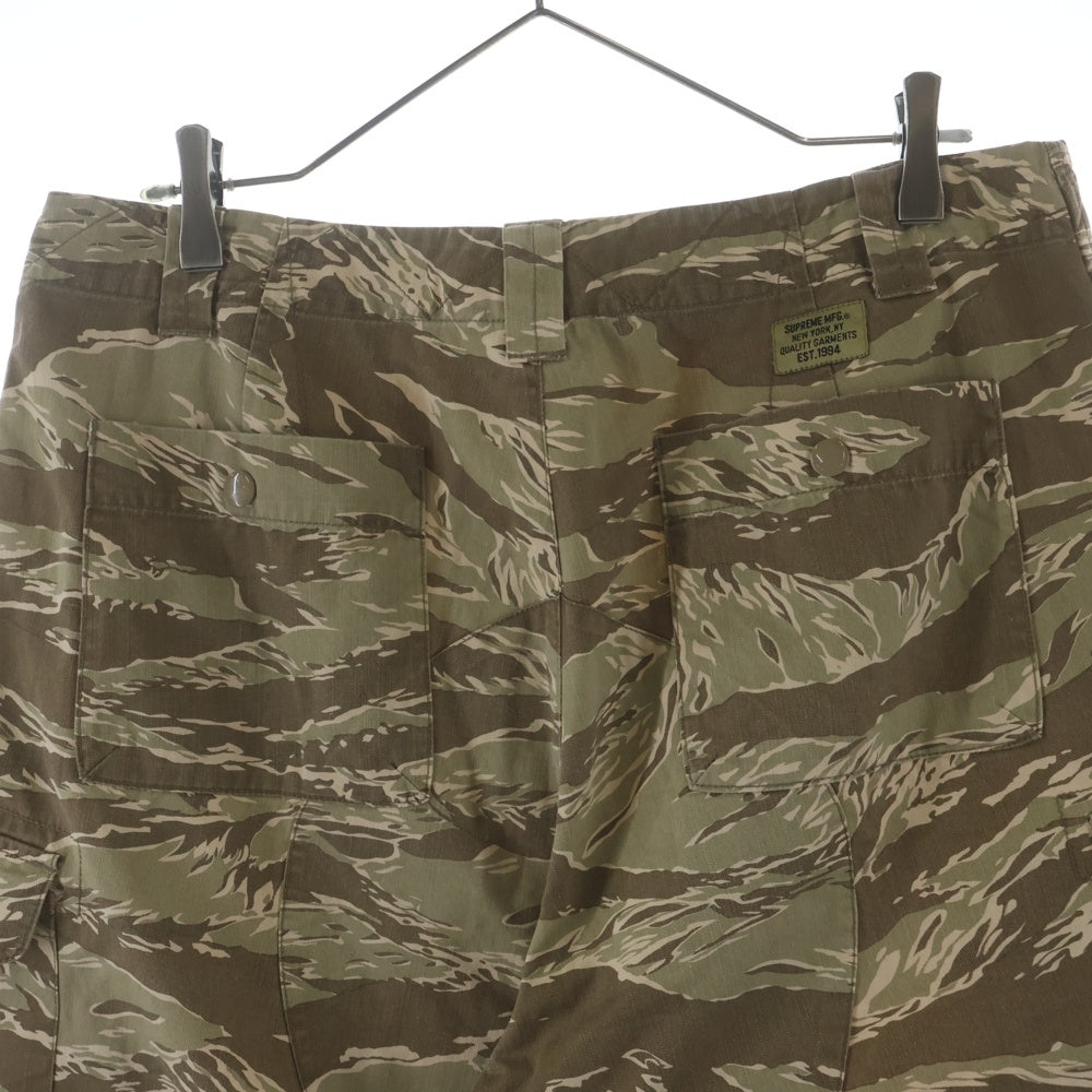 SUPREME(シュプリーム) 00S Tiger Camo Shorts タイガー カモフラージュ 迷彩ハーフパンツ ショーツ ベージュ