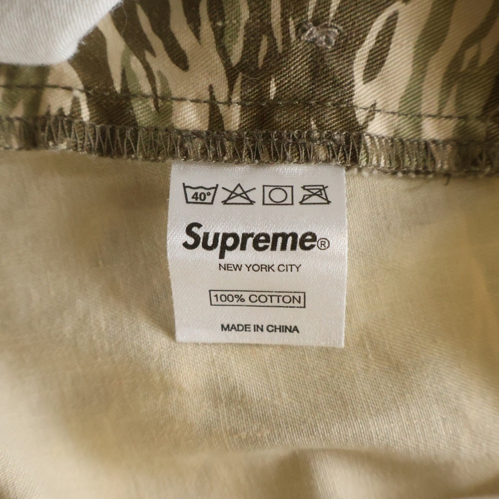SUPREME(シュプリーム) 00S Tiger Camo Shorts タイガー カモフラージュ 迷彩ハーフパンツ ショーツ ベージュ