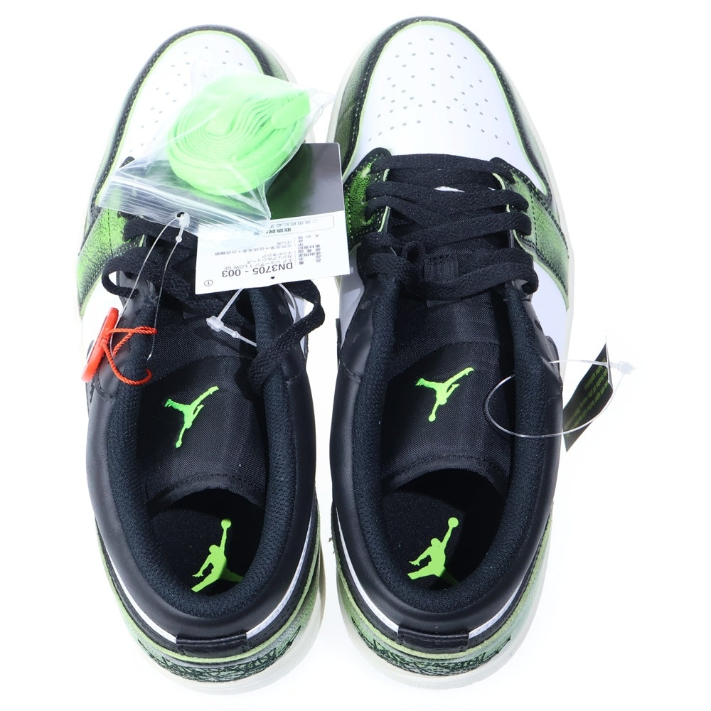 NIKE(ナイキ) AIR JORDAN1 LOW エアジョーダン1 ウェアアウェイ ローカットスニーカー ブラック/ホワイト US9.5/27.5cm DN3705-003