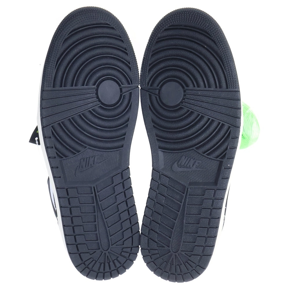 NIKE(ナイキ) AIR JORDAN1 LOW エアジョーダン1 ウェアアウェイ ローカットスニーカー ブラック/ホワイト US9.5/27.5cm DN3705-003