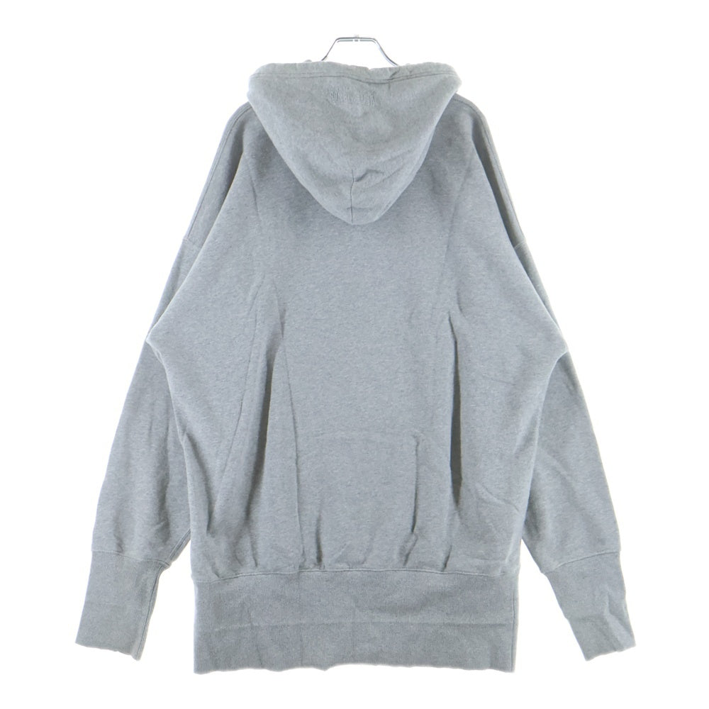 VETEMENTS(ヴェトモン) 19SS CARTOON HOODIE USS197010 カートゥーン フーディー フロント刺繍 プルオーバーパーカー グレー