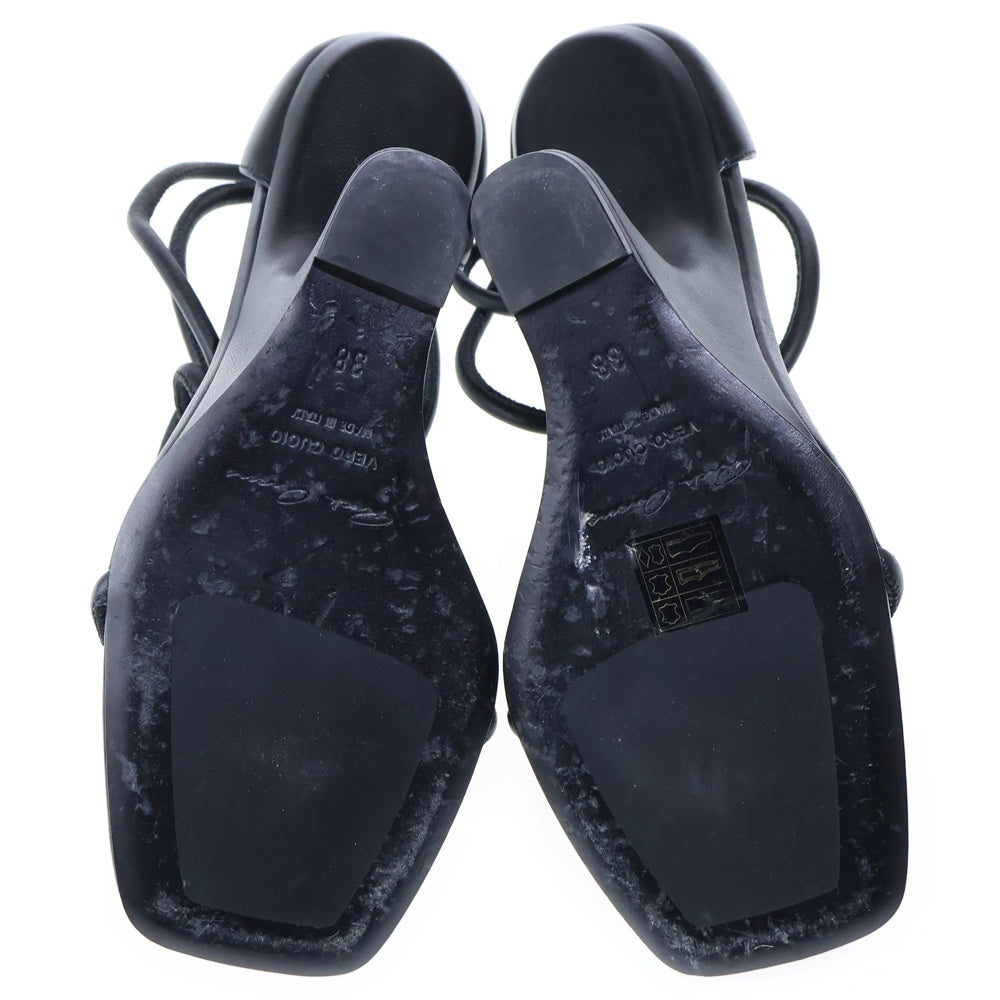 Rick Owens(リックオウエンス) Cantilever RP02D3805LLP キャンティーレバー サンダル ブラック 38 レディース