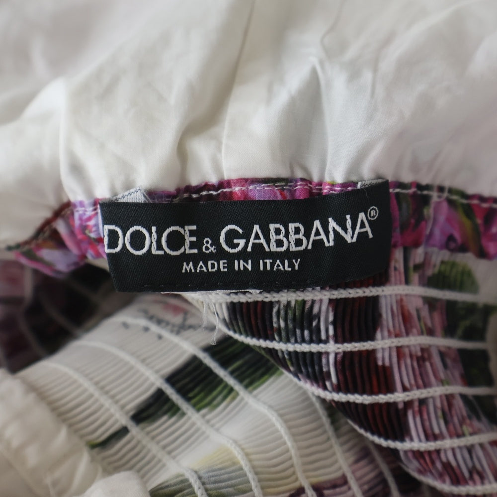DOLCE & GABBANA(ドルチェアンドガッバーナ) フラワープリント ロング ワンピース マルチカラー レディース