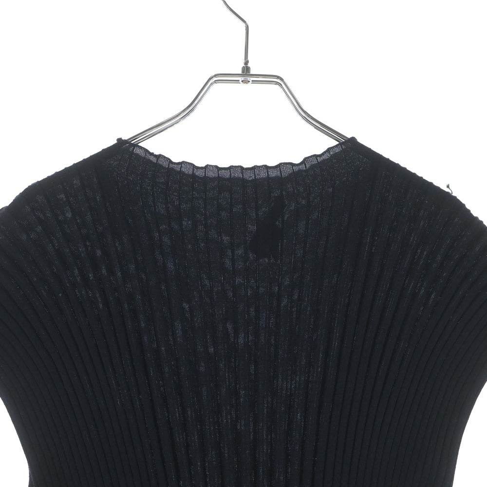 LOUIS VUITTON(ルイヴィトン) 19SS モノグラムバイマテリアル ニットドレス ワンピース ブラック/ホワイト レディース RW191W LQC FGKD12