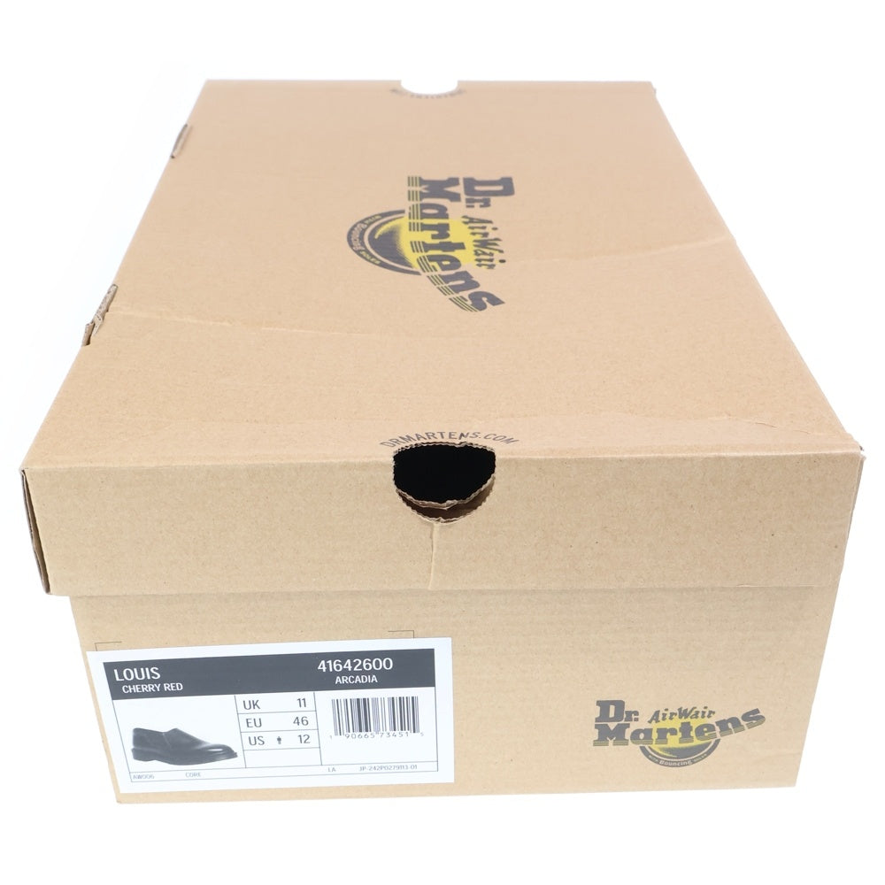 Dr.Martens(ドクターマーチン) LOUIS ルイス レザースリッポン ローカットシューズ ブラウン 41642600