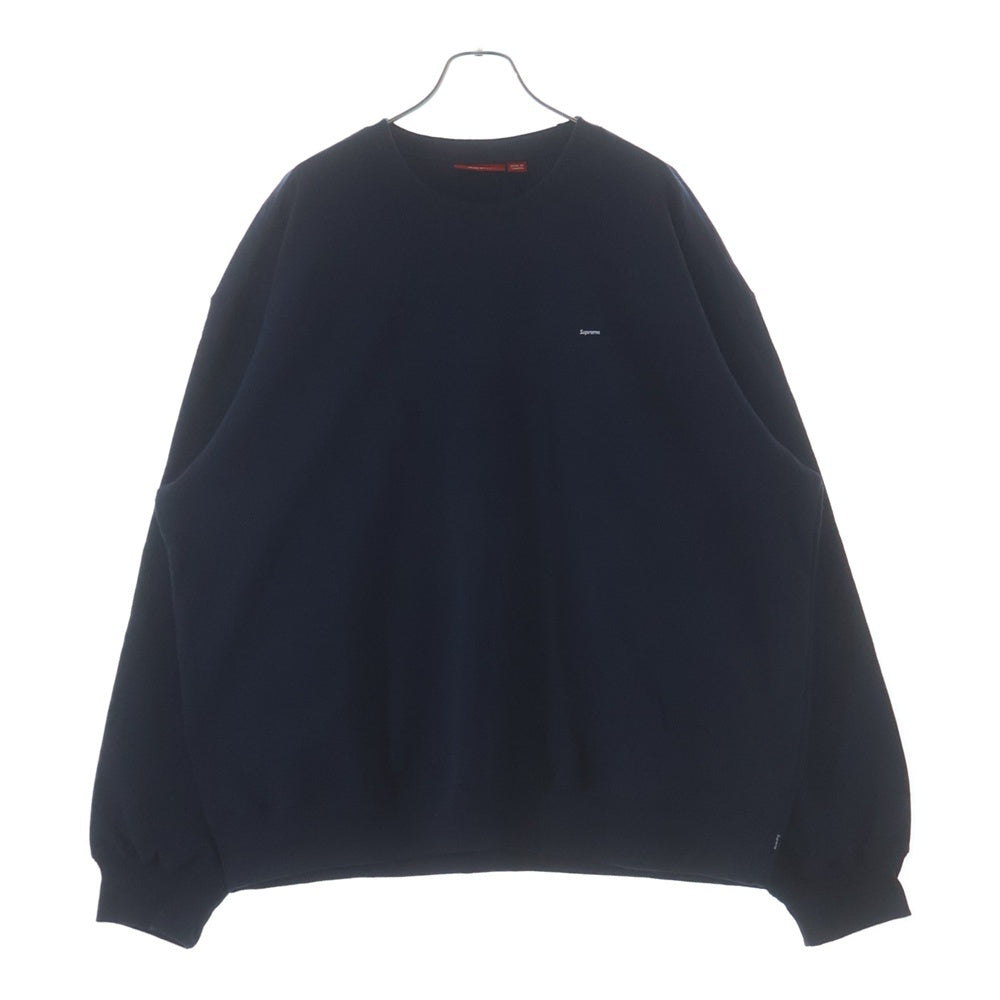 SUPREME(シュプリーム) 25AW Small Box Crewneck スモールボックスロゴ クルーネックスウェットトレーナー ネイビー