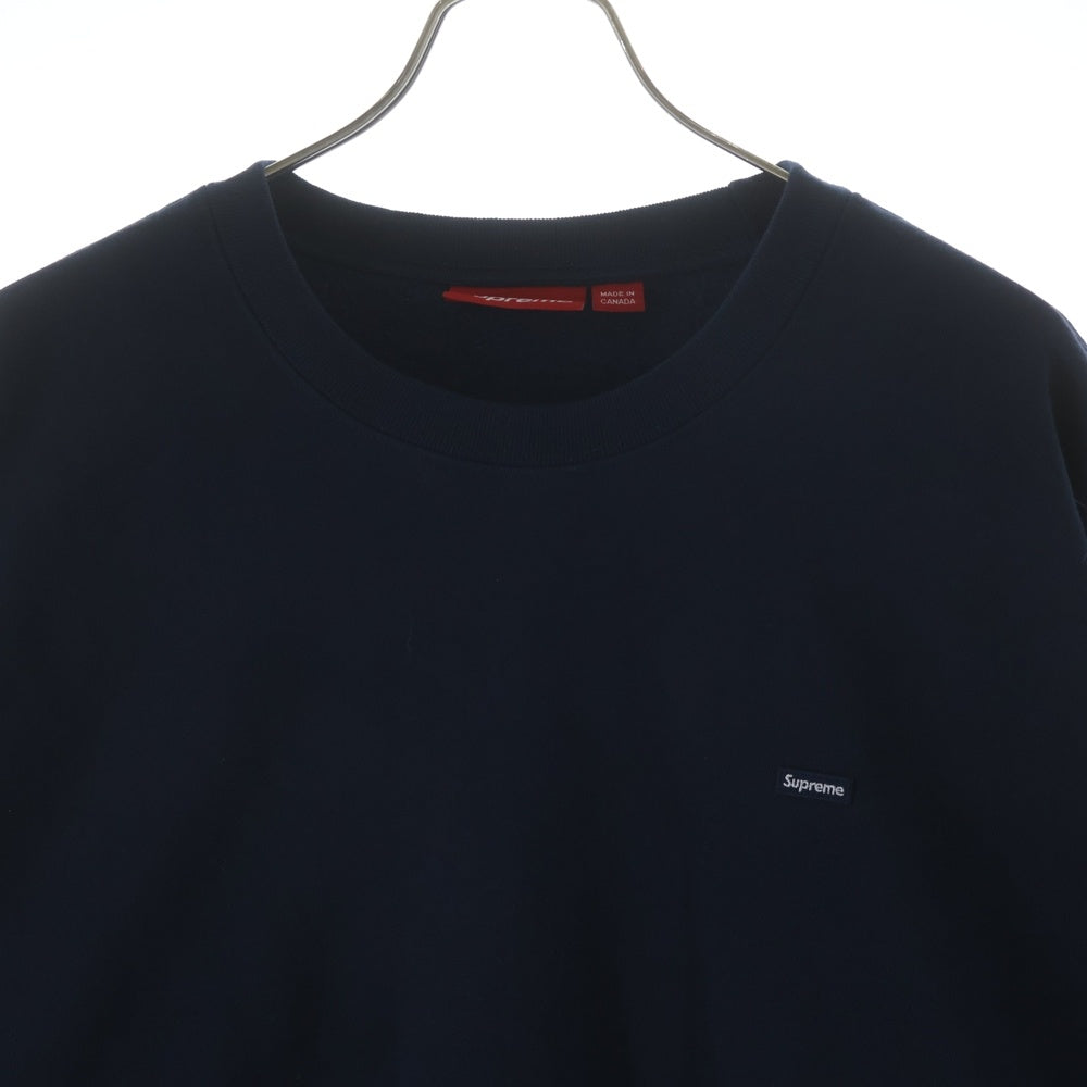 SUPREME(シュプリーム) 25AW Small Box Crewneck スモールボックスロゴ クルーネックスウェットトレーナー ネイビー