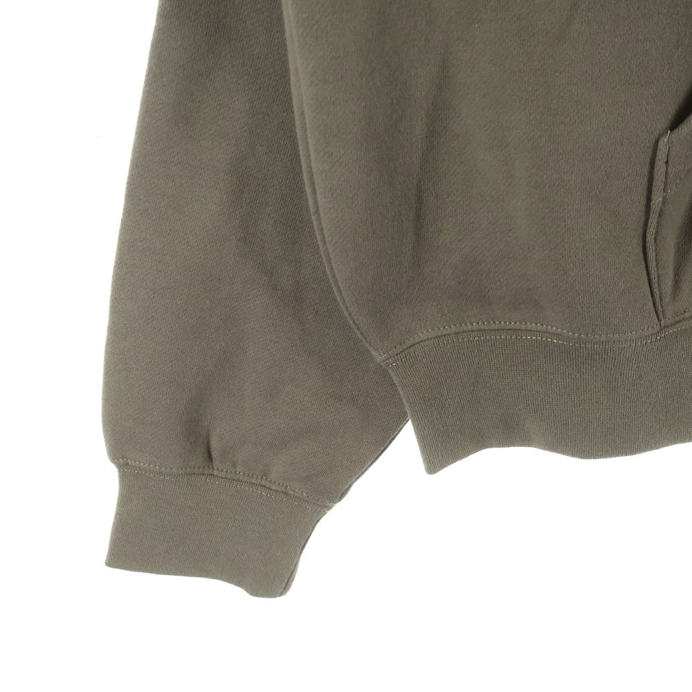 FEAR OF GOD ESSENTIALS(フィアオブゴッド エッセンシャルズ) HOODIE バックラバーロゴ プルオーバースウェットパーカー フーディー グレー